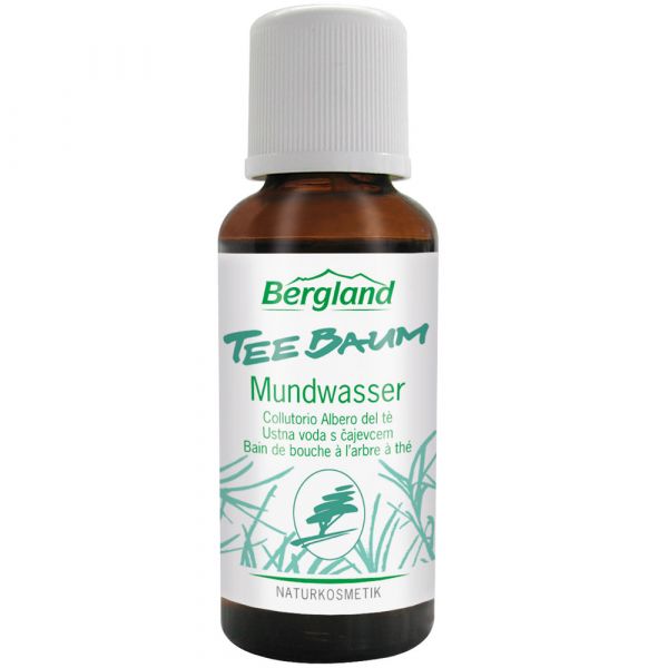 Bergland Teebaum Mundwasser bio Bergland Teebaum Mundwasser bio