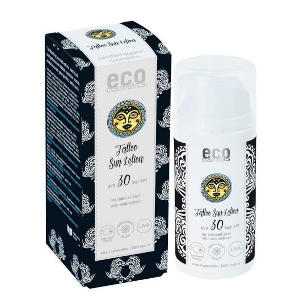 Eco Cosmetics Tattoo Sonnenlotion LSF 30 Eco Cosmetics Tattoo Sonnenlotion LSF 30