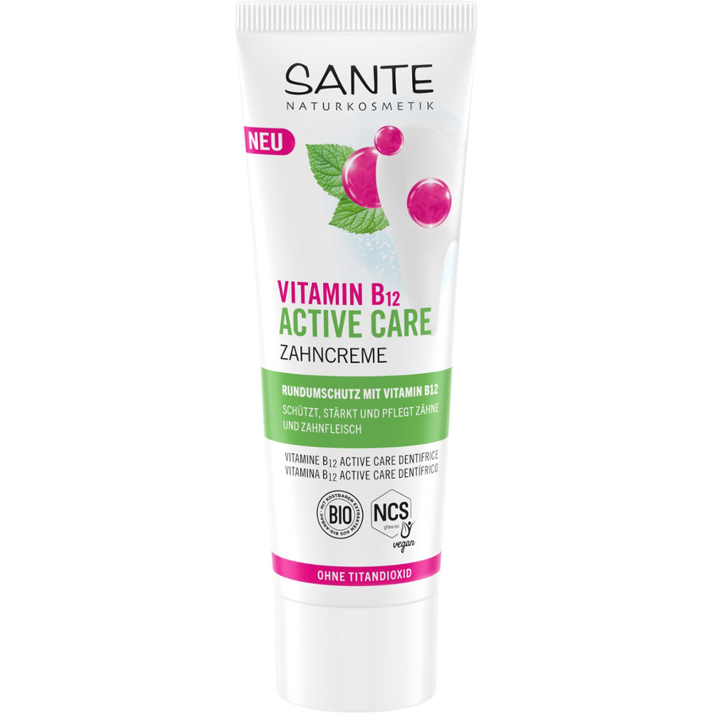 Sante dentifrice vitamine B12 au fluorure 75 ml