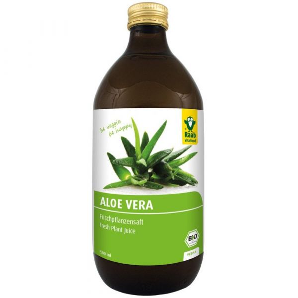 Raab Vitalfood Aloe Vera Drink bio Flasche