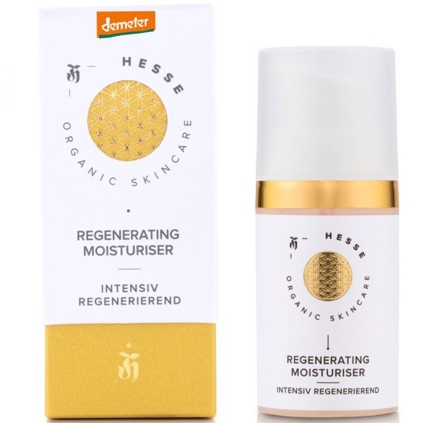 Hesse Organic Skincare REGENERATING MOISTURISER SOOTHING & REJUVINATING