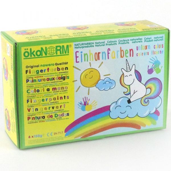 Oekonorm Fingerfarben Einhorn Oekonorm Fingerfarben Einhorn