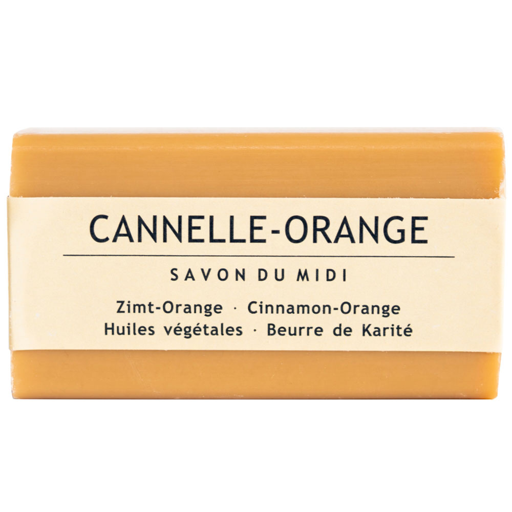 Savon Du Midi Cannelle-Orange Savon au karité 100 g - Savon Du Midi