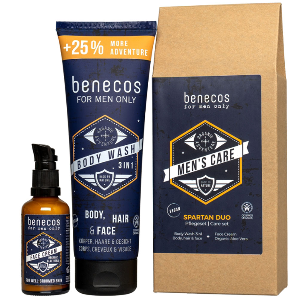 Benecos coffret cadeau Spartan Duo - Hommes