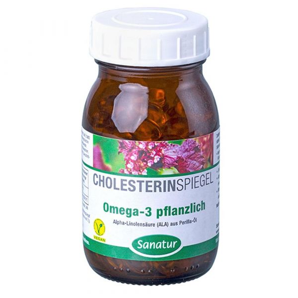 Sanatur Omega 3 Fettsäuren pflanzlich 120 Stück Sanatur Omega 3 Fettsäuren pflanzlich 120 Stück