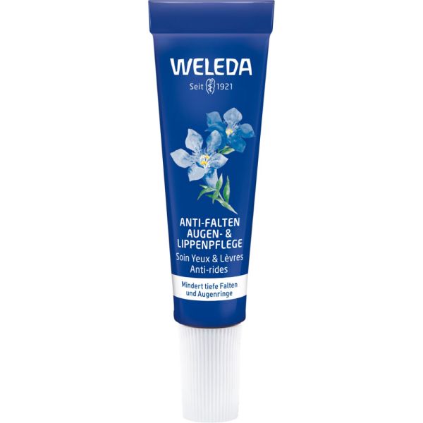 WELEDA Anti-Falten Augen & Lippenpflege Blauer Enzian Edelweiss