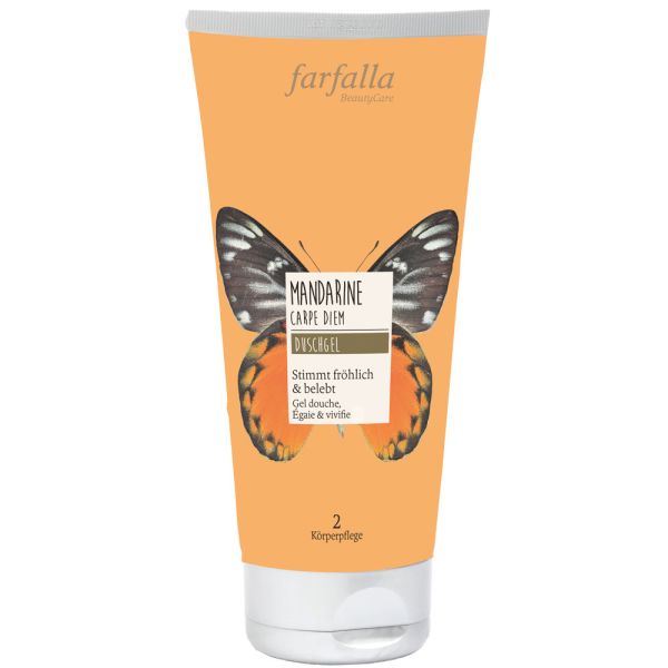 Farfalla Mandarine Carpe Diem Feuchtigkeitsspendendes Duschgel 200ml