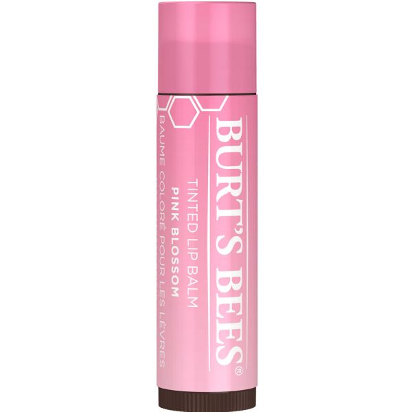 Burts Bees Tinted Lip Balms Pink Blossom