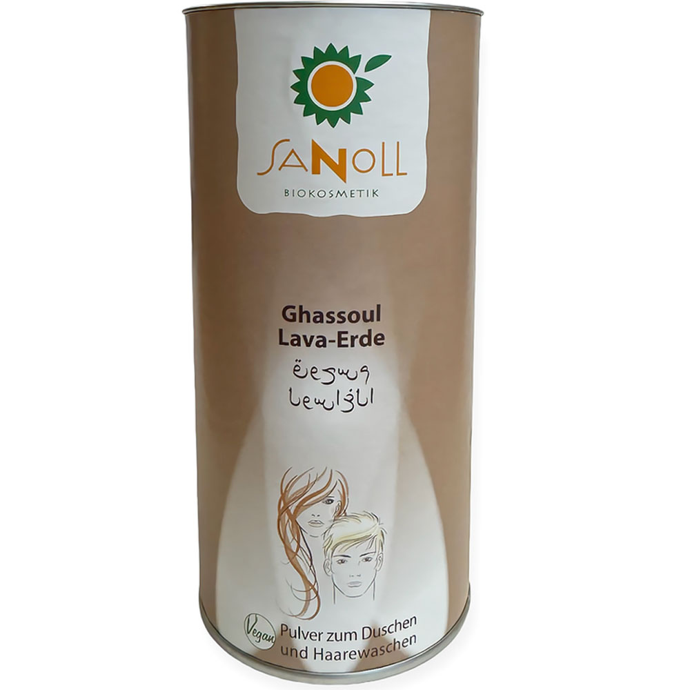 Sanoll Ghassoul Terre de lave 500 g - Terre de lavage
