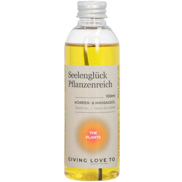 Giving Love To Pflege-Körper und Massageöl Plants 100ml