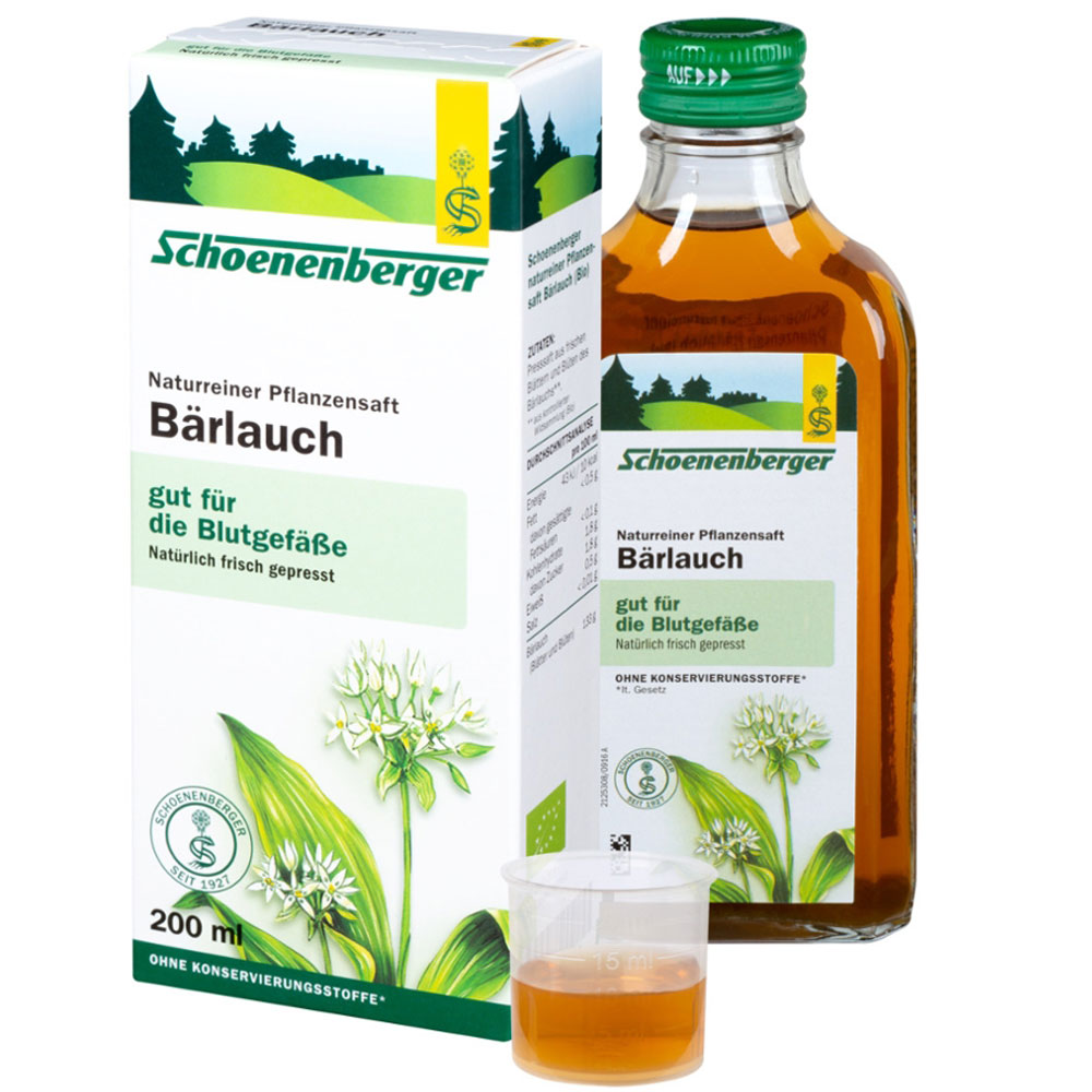 Schoenenberger Jus d'ail des ours 200 ml - Complément alimentaire
