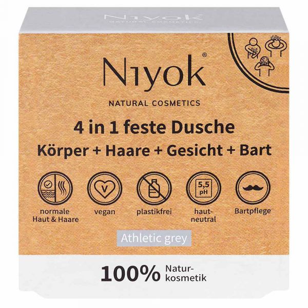 Niyok 4in1 Feste Dusche Athletic