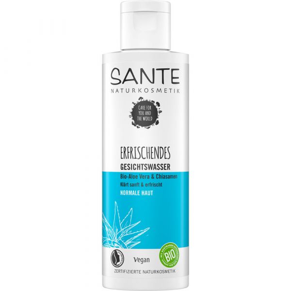 Sante Erfrischendes Gesichtswasser Bio-Aloe Vera & Chiasamen Sante Erfrischendes Gesichtswasser Bio-Aloe Vera & Chiasamen