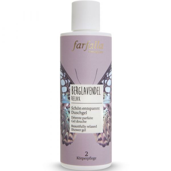 Farfalla Berglavendel Relax Schön entspannt Duschgel 200ml