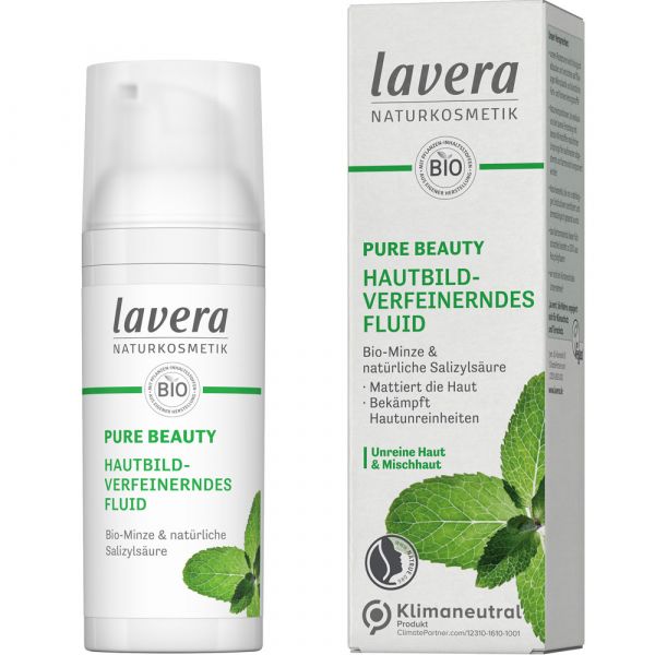 Lavera PURE BEAUTY Hautbildverfeinerndes Fluid