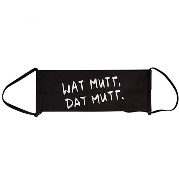 Recolution Face Mask Plissee schwarz Watmutt