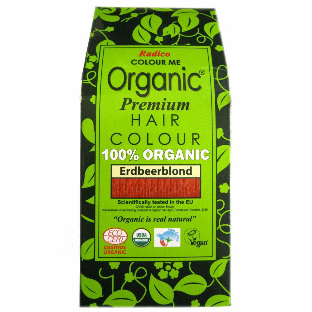 Radico Coloration organique blond fraise 100 g - Radico