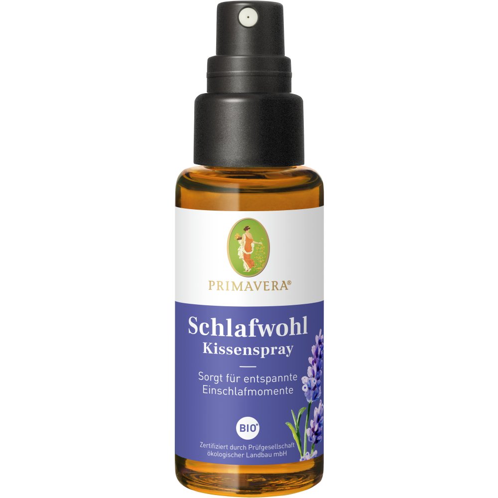 PRIMAVERA Spray pour oreiller bien-être bio 30 ml - Aromathérapie