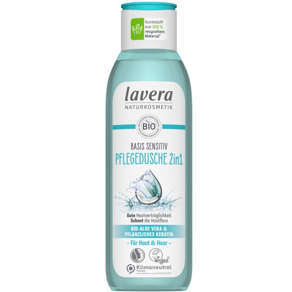 Lavera basis sensitiv Pflegedusche 2in1 250ml