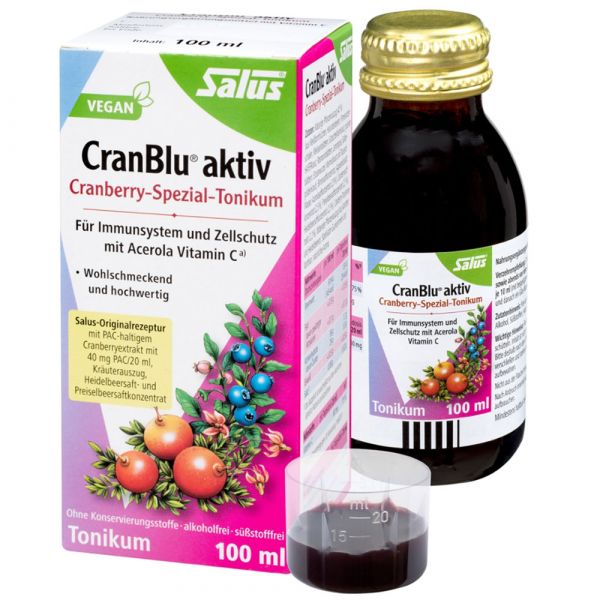 Salus CranBlu aktiv Cranberry-Spezial Tonikum Salus CranBlu aktiv Cranberry-Spezial Tonikum