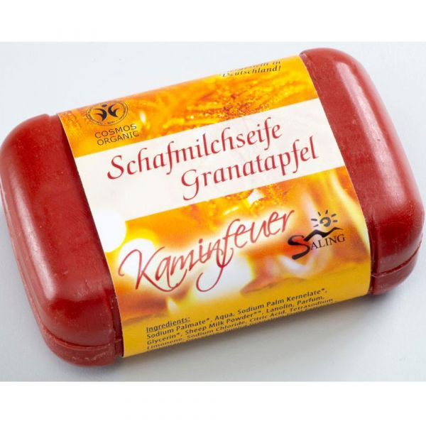 Saling Schafmilchseife Kaminfeuer Saling Schafmilchseife Kaminfeuer
