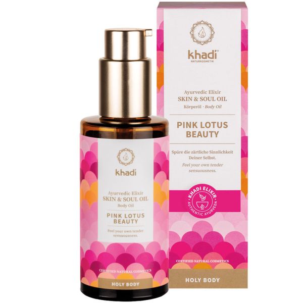 Khadi Körperöl Holy Body Pink Lotus Beauty