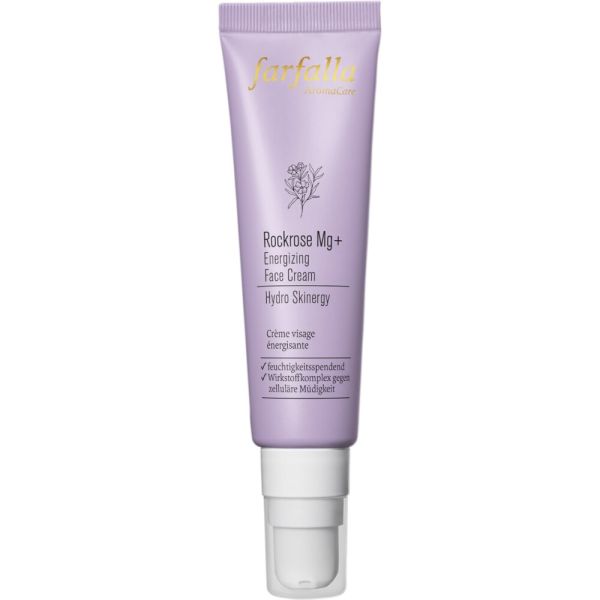 Farfalla Rockrose Mg+ Energizing Face Cream, Hydro Skinergy