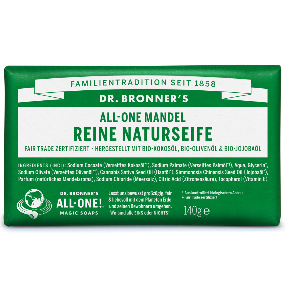 Dr. Bronners Reine Naturseife Mandel BioNaturel.de
