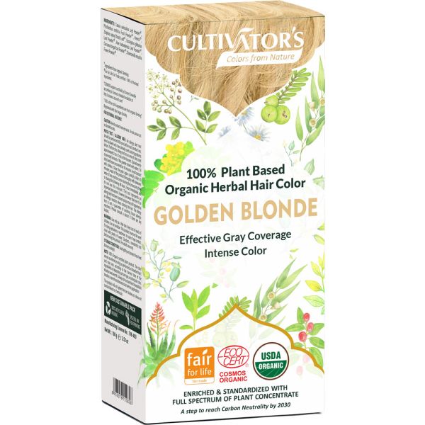 Cultivators Organische Pflanzenhaarfarbe Goldblond