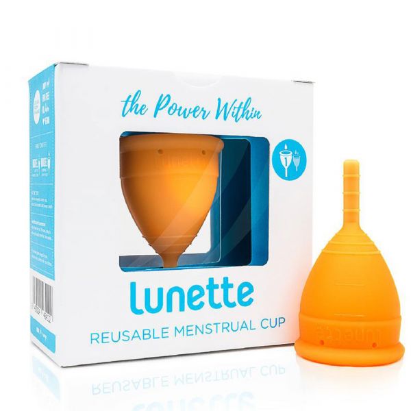 Lunette Menstruationskappe orange Größe 1 Lunette Menstruationskappe orange Größe 1