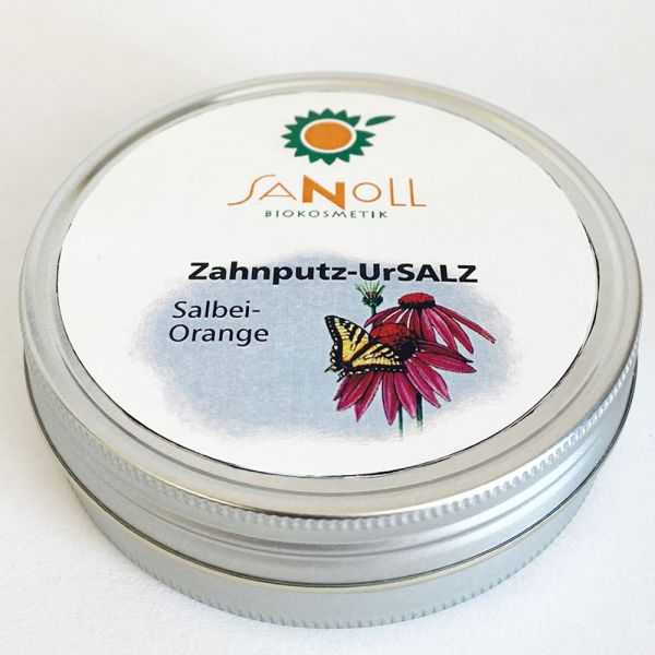 Sanoll Zahnputz-UrSALZ Salbei-Orange