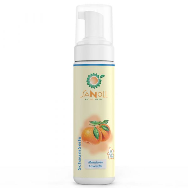 Sanoll SchaumSeife Mandarin-Lavendel Sanoll SchaumSeife Mandarin-Lavendel