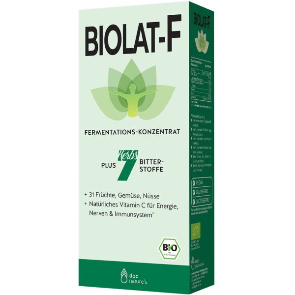 doc nature's BIOLAT-F 7 Kräuter Fermentations-Konzentrat