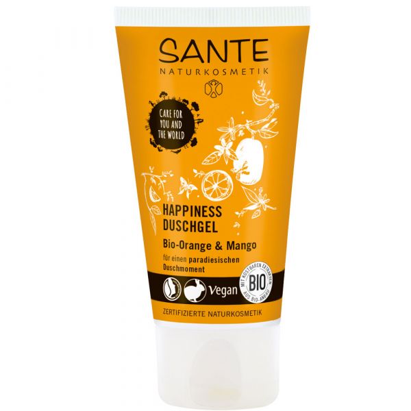 Sante Happiness Duschgel Bio Orange & Mango 50ml