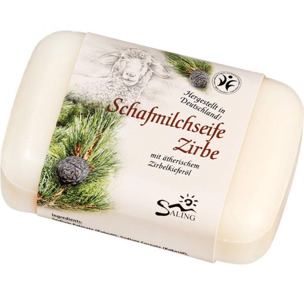 Saling Schafmilchseife Zirbe Saling Schafmilchseife Zirbe