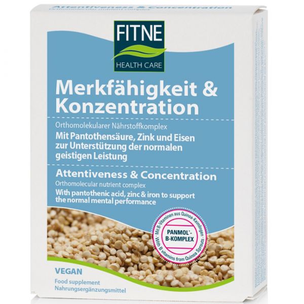 Fitne Nährstoffkomplex Merkfähigkeit & Konzentration