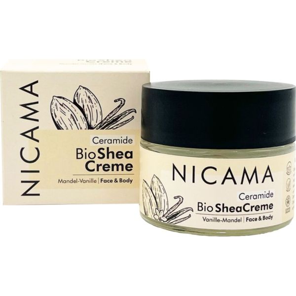NICAMA Ceramide Bio Sheacreme Mandel-Vanille