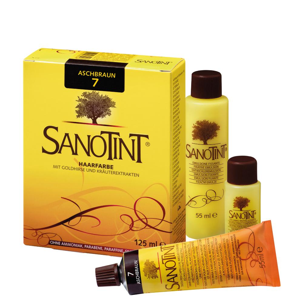SANOTINT Couleur de cheveux brun cendré n° 7 125 ml - Coloration végétale des cheveux