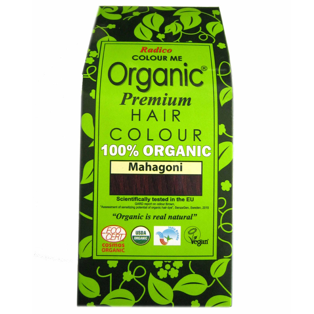 Radico Colorant organique pour cheveux Acajou 100 g - Radico