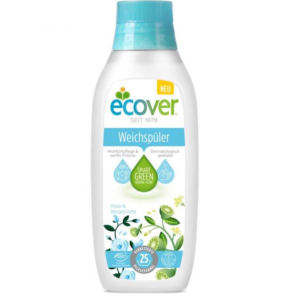 Ecover Weichspüler Rose & Bergamotte