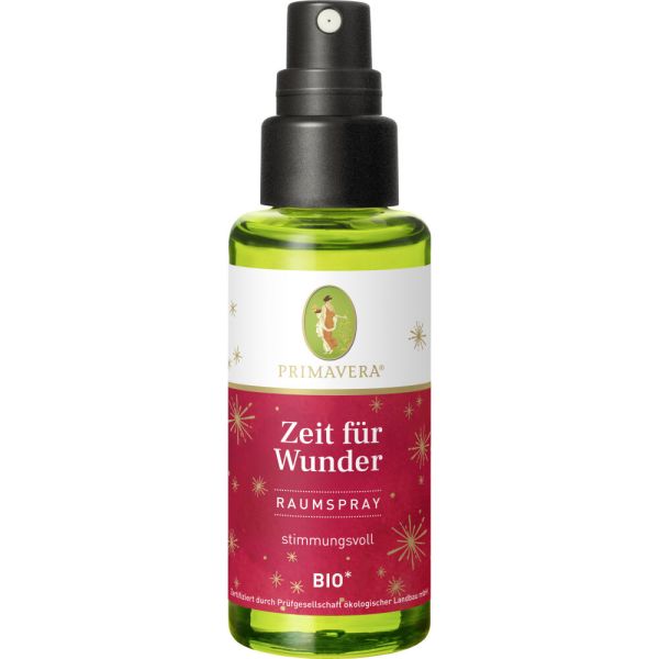 Primavera Zeit für Wunder Raumspray bio 2026