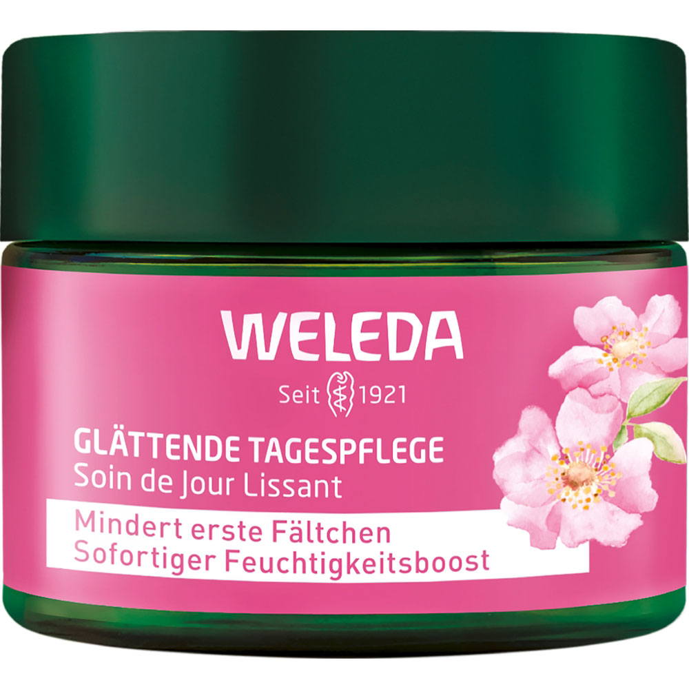 WELEDA Soin de jour lissant à la Rose musquée & au Thé blanc 40 ml - Soins de jour