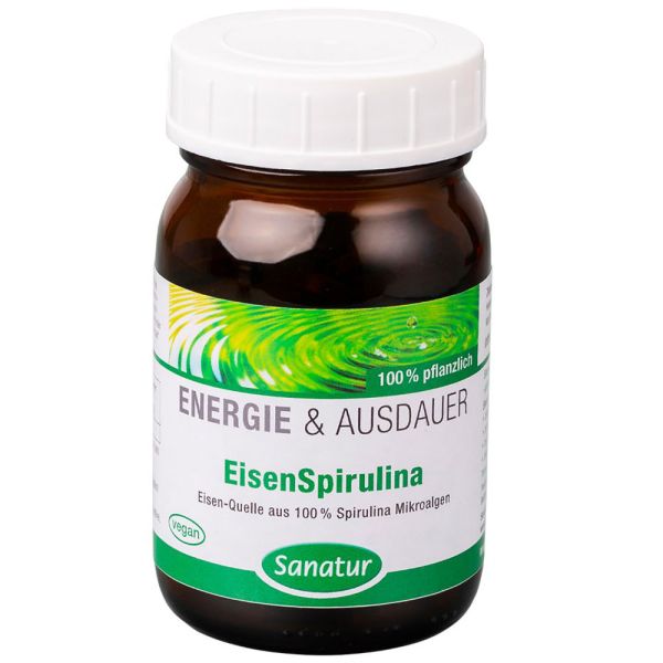 Sanatur Eisen Spirulina Tabletten 100g