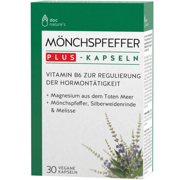 doc nature‘s MÖNCHSPFEFFER PLUS Kapseln doc nature‘s MÖNCHSPFEFFER PLUS Kapseln