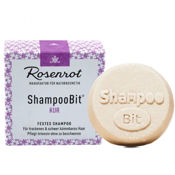 Rosenrot festes Shampoo Kur