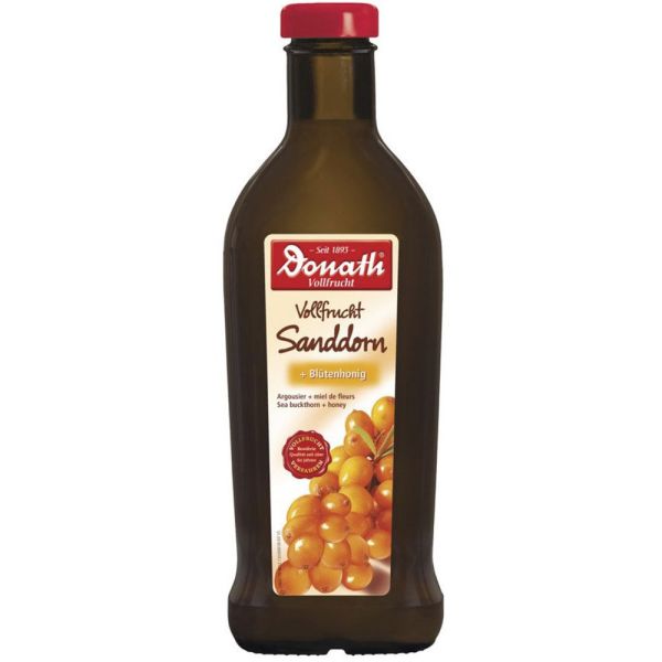 Donath Vollfrucht Sanddorn + Blütenhonig Donath Vollfrucht Sanddorn + Blütenhonig