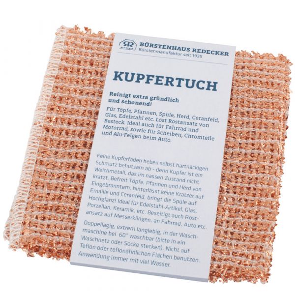 Redecker Kupfertuch