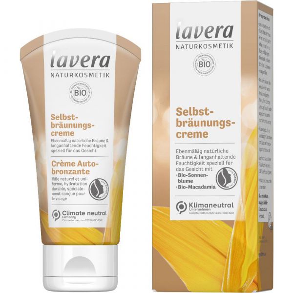 Lavera SELBSTBRÄUNUNGSCREME Bio-Sonnenblume & Bio-Macadamia