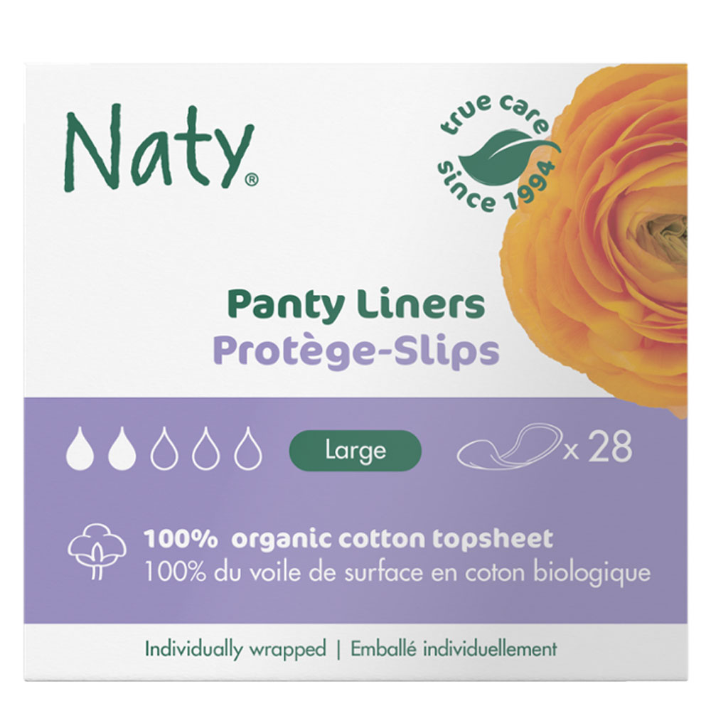 Naty protège-slips large 28 Stk. - Hygiène