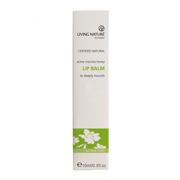 Living Nature Lip Balm Lippenbalsam in der Tube